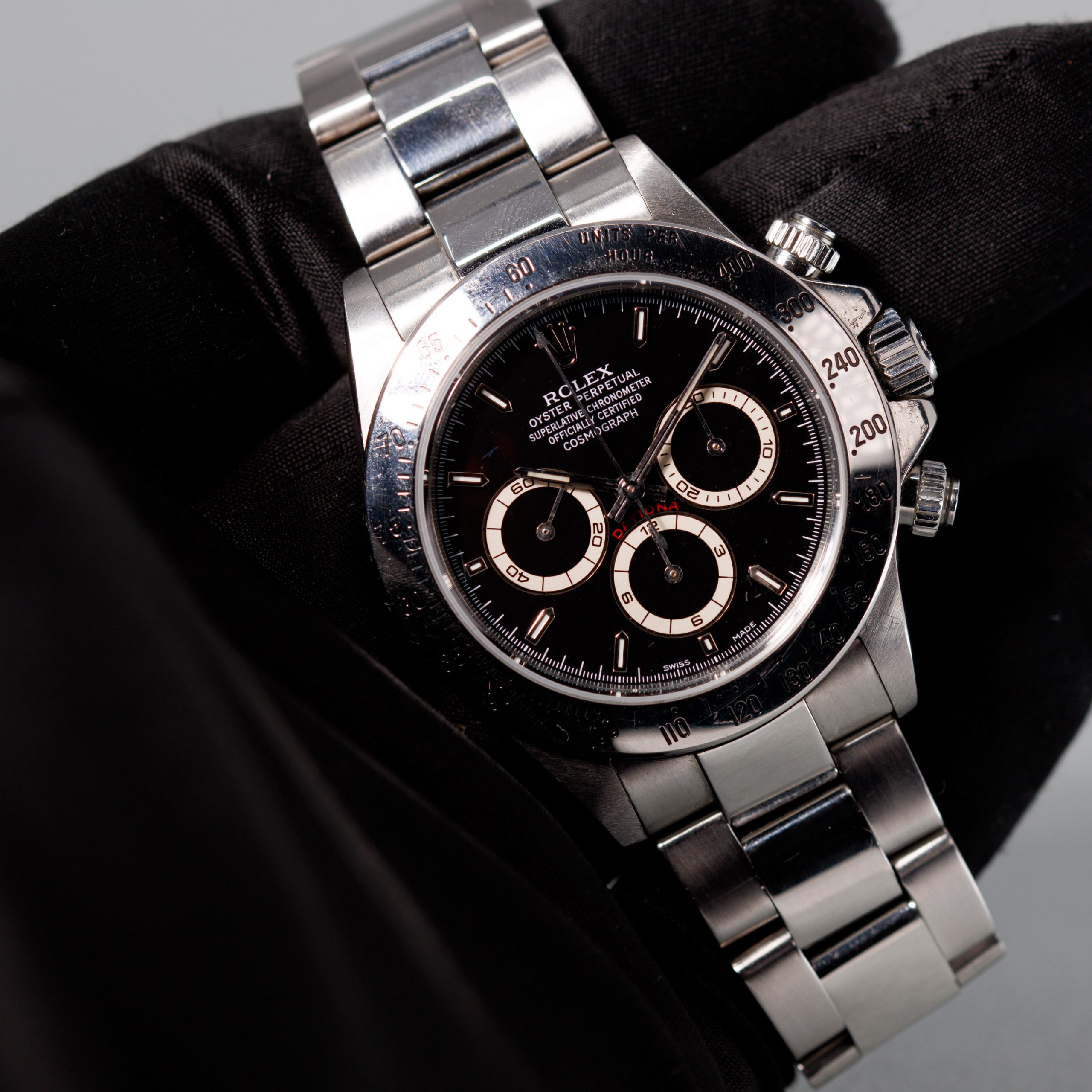 Rolex 116520 Rolex Daytona Acier Fond Noir Rolex Daytona Black