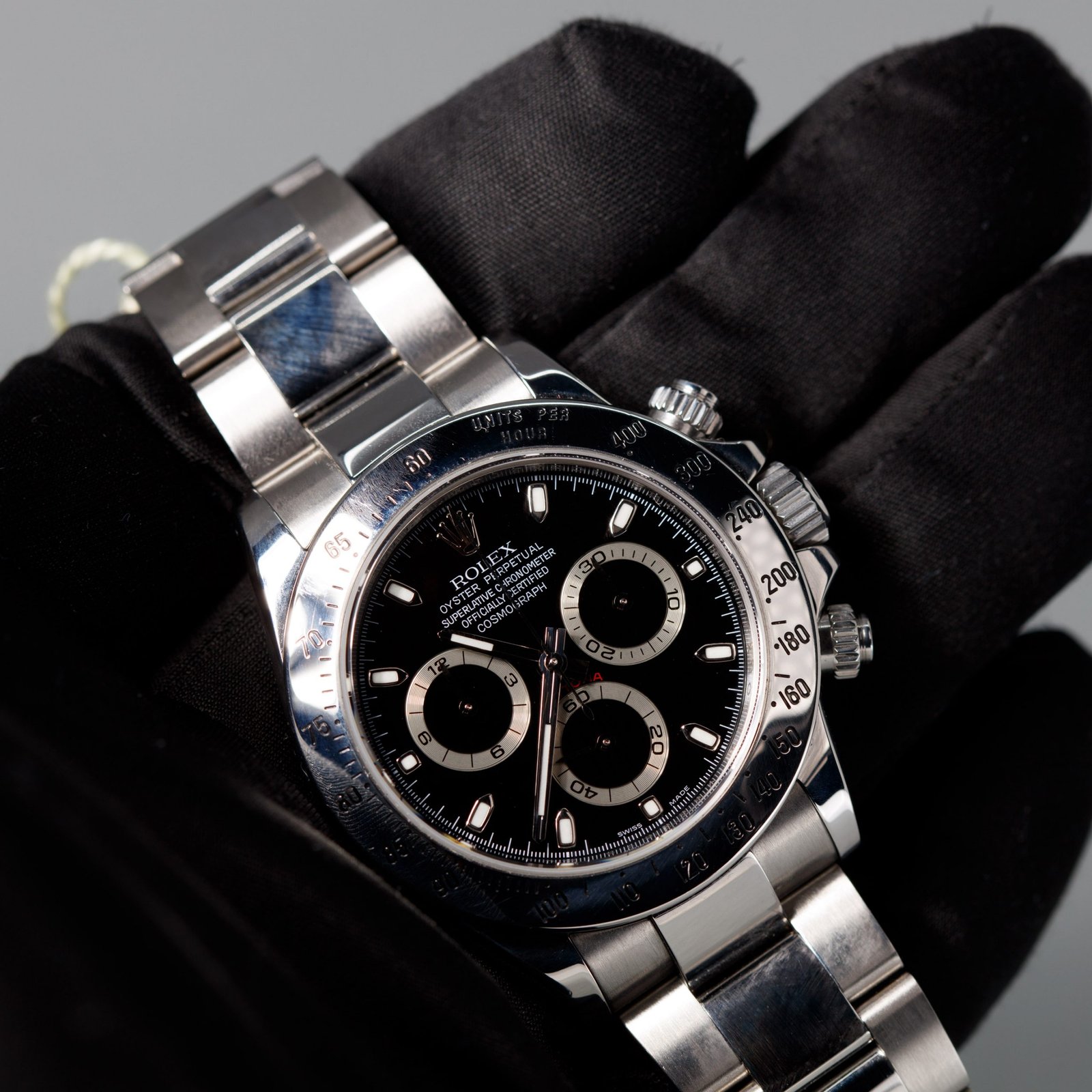 ROLEX DAYTONA REF 116520 ACIER FULL SET SERIE from 2009 PARIS HEURE