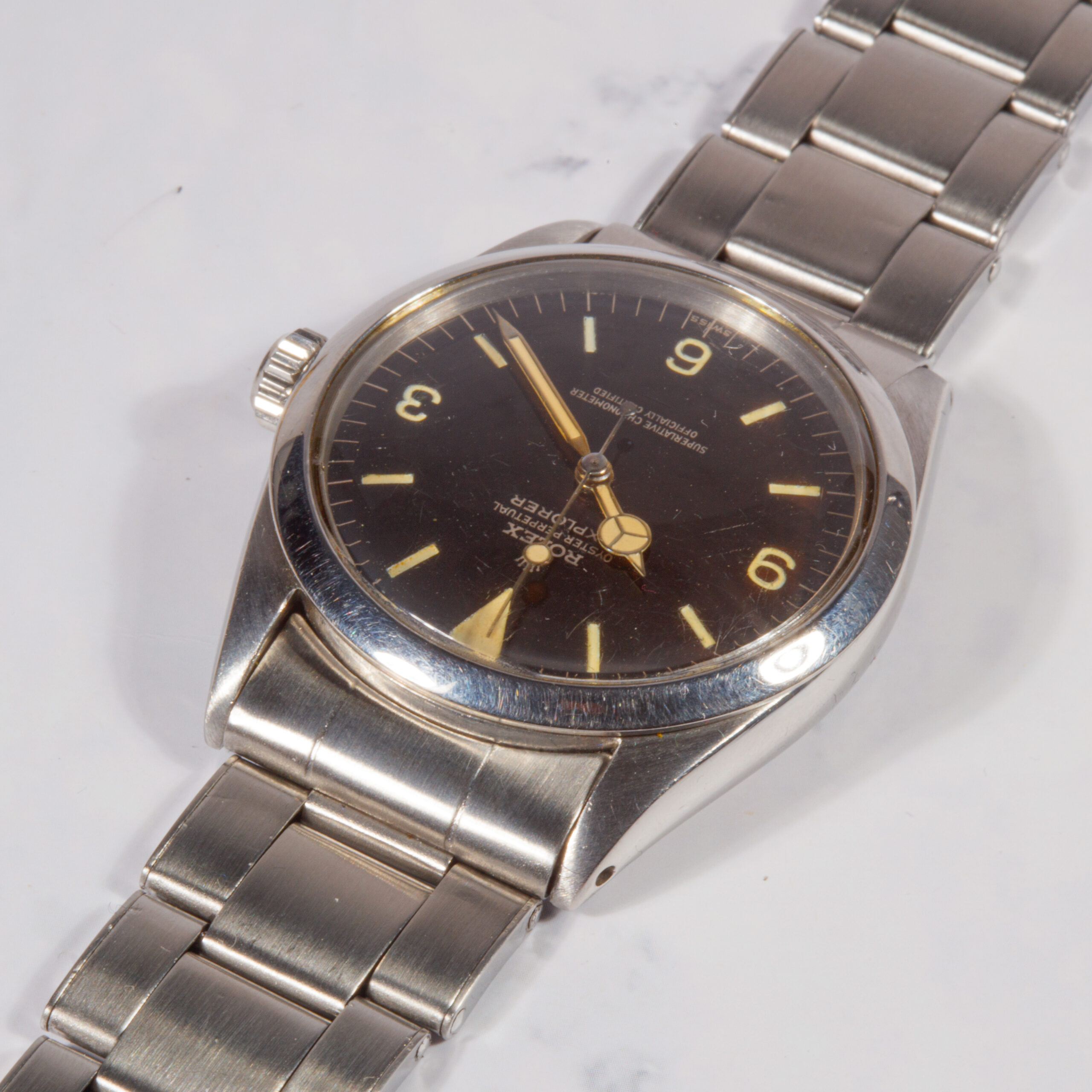 ROLEX EXPLORER I REF 1016 TROPICAL GILT SWISS UNDERLINE CDF FROM 63 N°1052xxx _0000_Calque 4