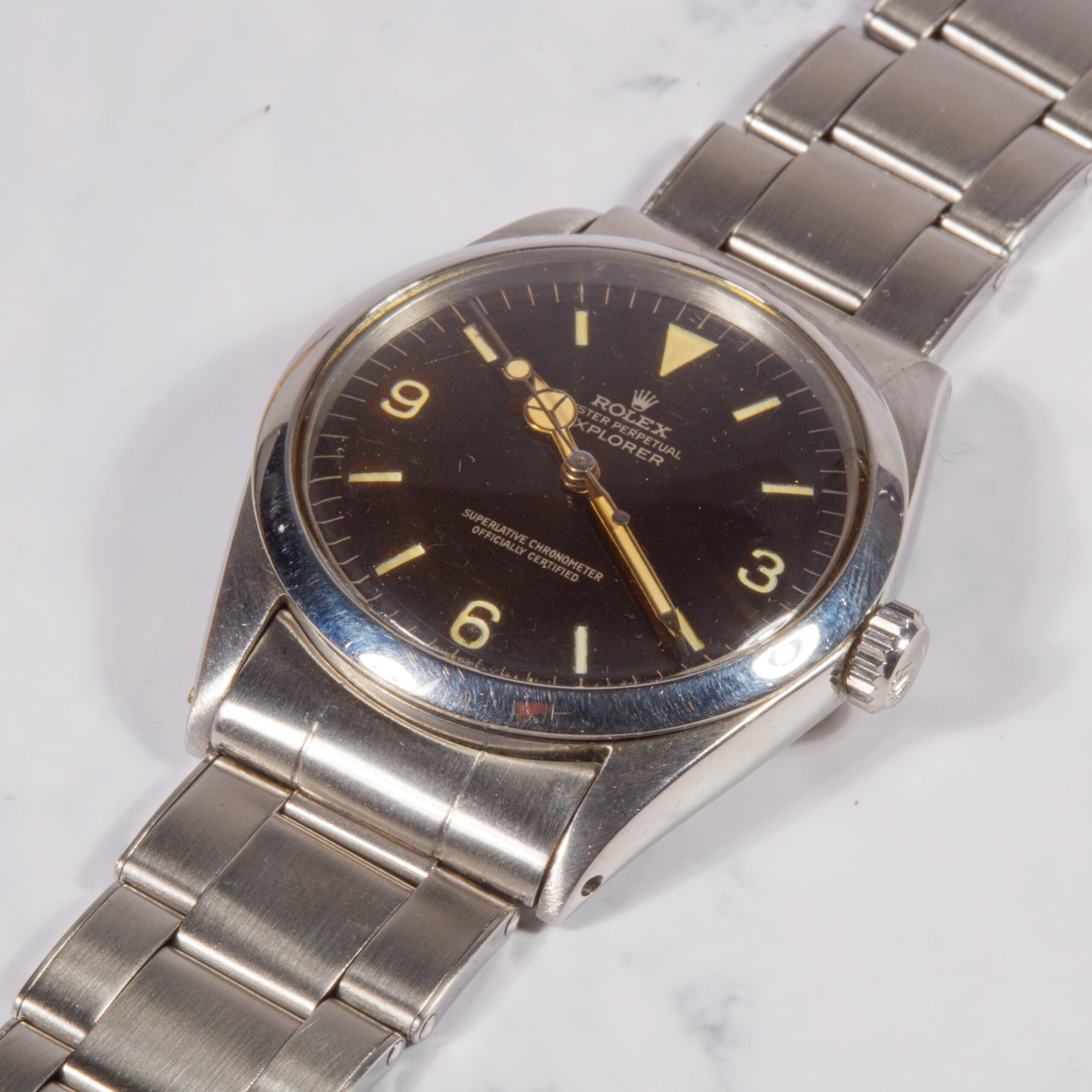 ROLEX EXPLORER I REF 1016 TROPICAL GILT SWISS UNDERLINE CDF FROM 63 N°1052xxx _0002_Calque 2