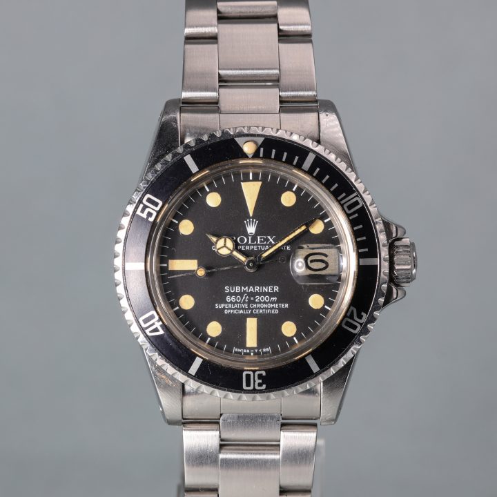 ROLEX SUBMARINER DATE REF 1680 MAT MK2 VANILLA PATINA from 1978