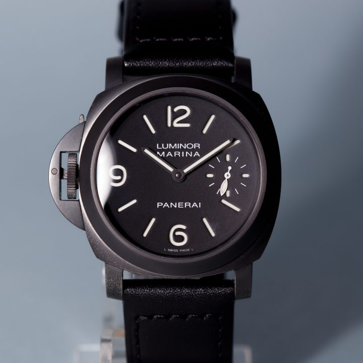 Panerai luminor pam 26 k destro pvd full set acier from 2009 ( stock ph watches )