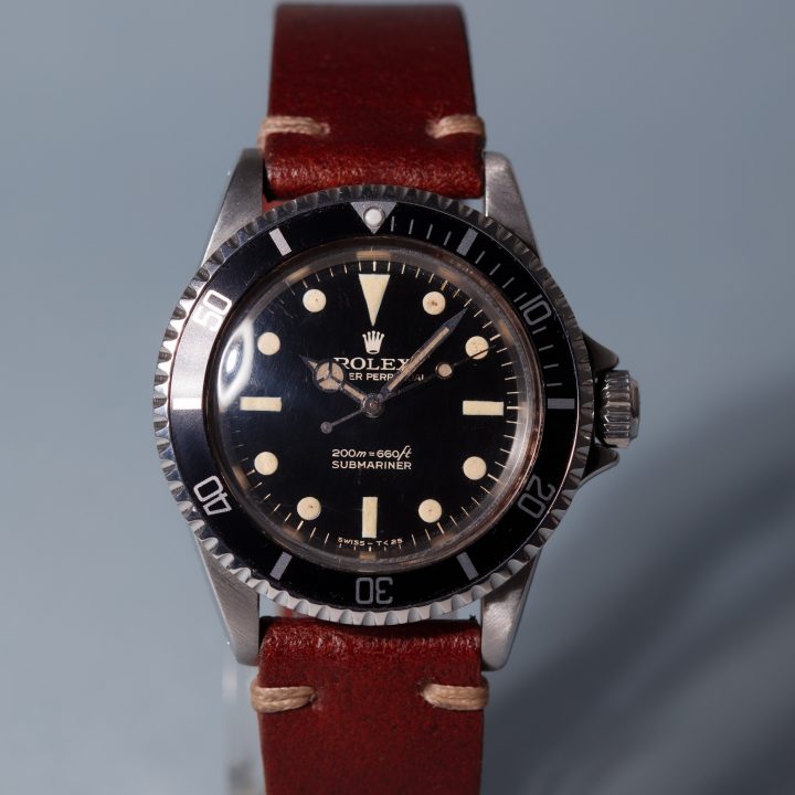 Rolex submariner ref 5513 gilt bart simpson from 1966 ( stock ph watches )