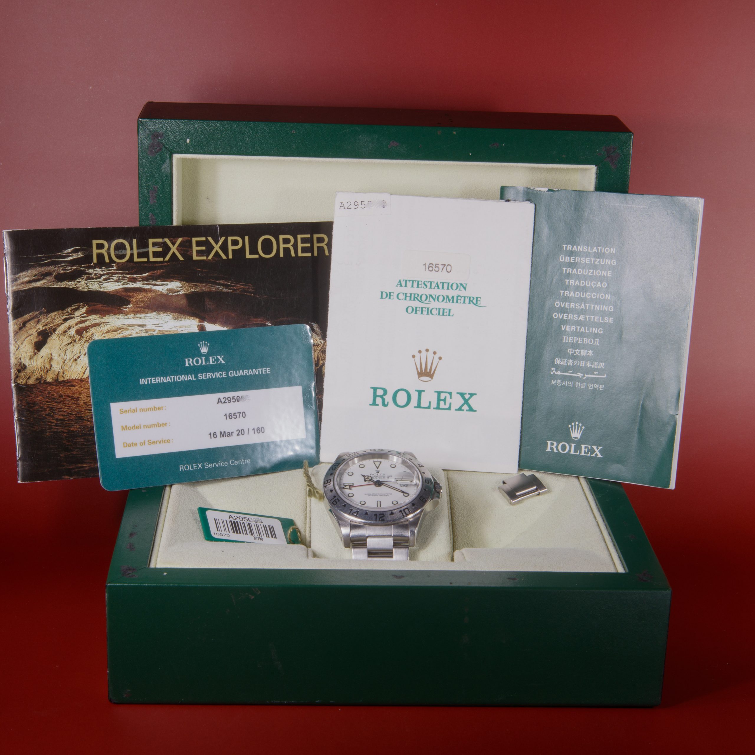 ROLEX EXPLORER II REF 16570 POLAR FULL SET FROM 2000 N°A295068 _0000_Calque 2