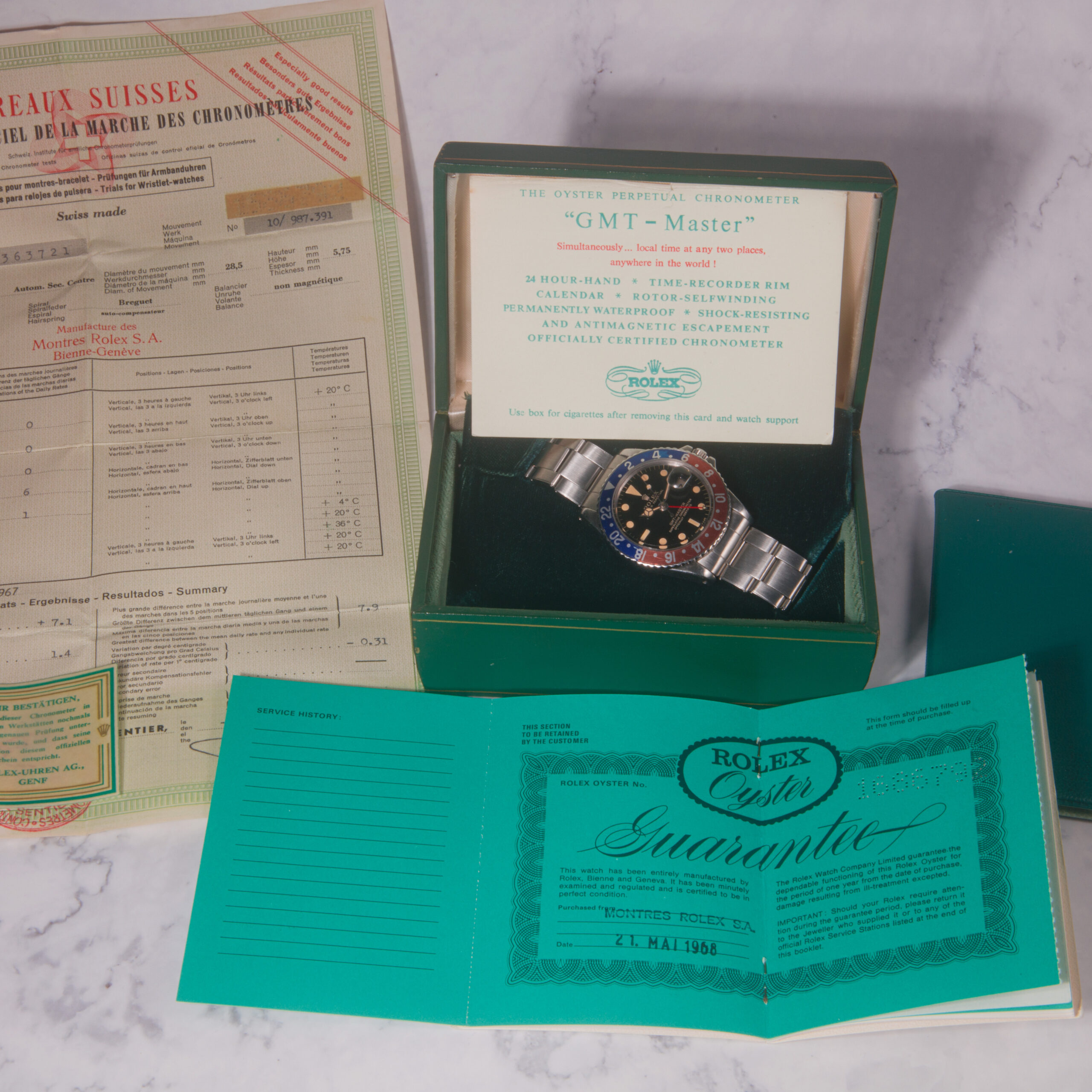 ROLEX GMT MASTER REF 1675 GILT PERFECT FULL SET WITH SPECIAL BACKCASE _0000_Calque 11