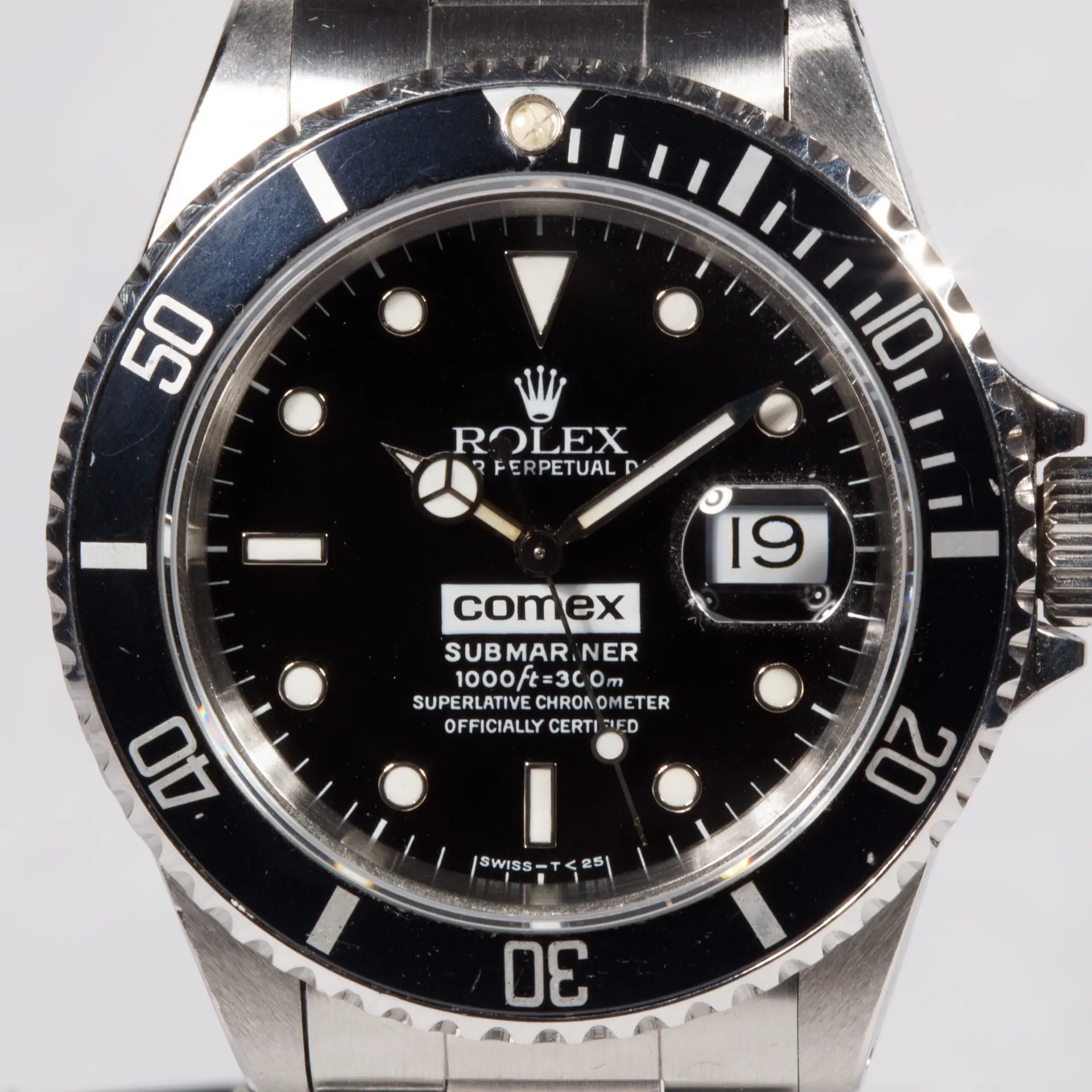 Submariner Comex 16610 Rolex Submariner Date 16610 Stainless Steel