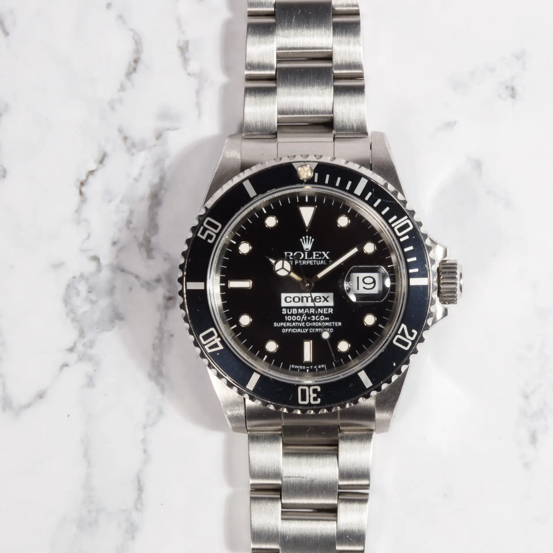 Rolex submariner date ref 16610 comex from 1992• PARIS HEURE