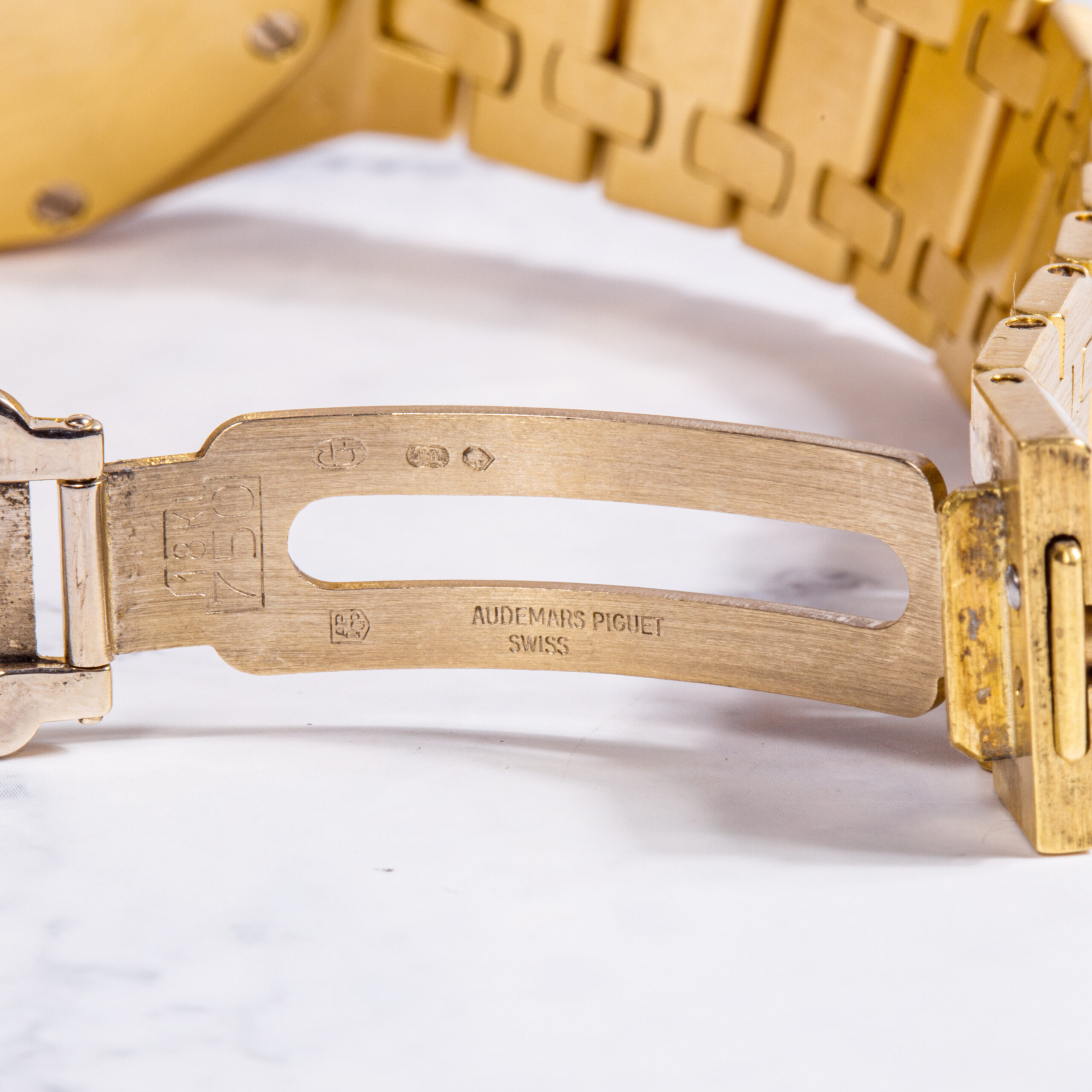 AUDEMARS PIGUET ROYAL OAK REF 14790 FULL GOLD 18K GREY DIAL FROM 1994 _0002_Calque 20