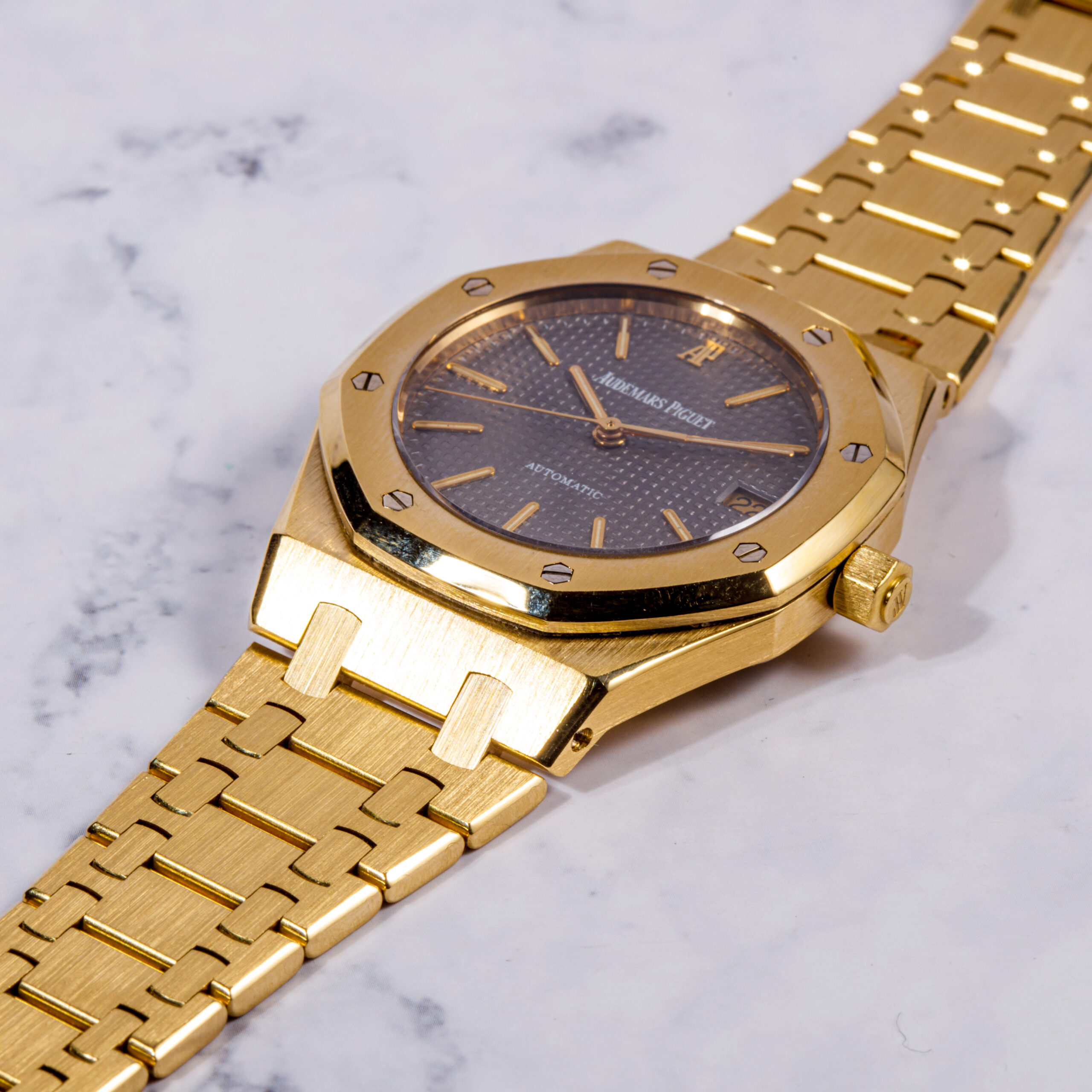 AUDEMARS PIGUET ROYAL OAK REF 14790 FULL GOLD 18K GREY DIAL FROM 1994 _0014_Calque 4
